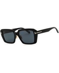 Tom Ford - Tom Ford Ft1164K Rectangular Acetate Sunglasses - Lyst