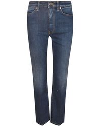 Dondup - Button Fitted Skinny Jeans - Lyst