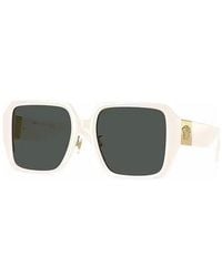 Versace - Sunglasses Square Full Rim, Frame And Dark Lens Ve4472Dgb1/87 - Lyst