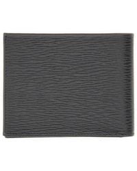 Ferragamo - Calfskin Hooks Wallet For - Lyst