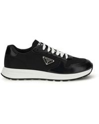 Prada - Recycled Polyamide Athletic Sneakers - Lyst