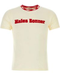 Wales Bonner - Cotton Sorbonne 56 T-Shirt - Lyst
