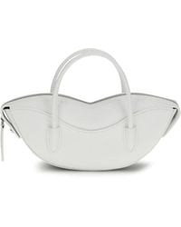 Fiorucci - Mini Lips Shoulder Bag Calf Leather Bos Taurus - Lyst