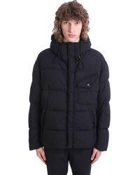 C.P. Company Puffer In Polyester - Black