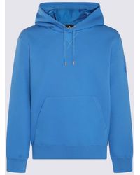 Mackage - Blue Cotton Blend Sweatshirt - Lyst