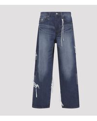 MASTERMIND WORLD - Patchwork Jeans Cotton - Lyst