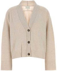 Loulou de Saison - Sand Cashmere Kaia Cardigan - Lyst