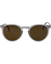 David Beckham - Round Sunglasses Db 1139/S Kb770 - Lyst