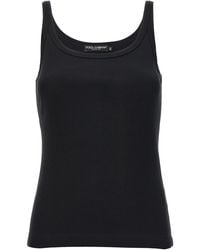 Dolce & Gabbana - Sleeveless Tops - Lyst