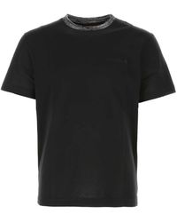 Missoni - Black Cotton T-shirt - Lyst