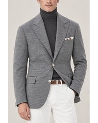 Brunello Cucinelli - Wool Blend Jacket Clothing - Lyst
