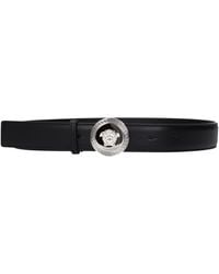 Versace - Leather Regular Belt - Lyst
