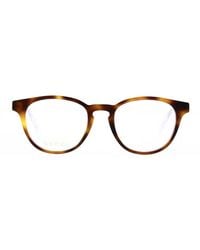 Gucci - Eyeglasses Round Full Rim, -Transparent Frame And Clear Demo Lenses Lens Gg0491O003 - Lyst
