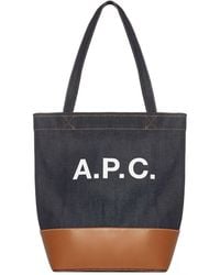 A.P.C. - Axelle Small Tote Bag - Lyst