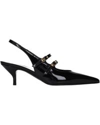 Celine - Judy Sandals Patent Leather - Lyst