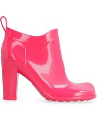 Bottega Veneta - Shine Rubber Bootie - Lyst