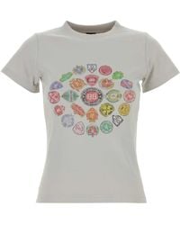 Balenciaga - T-Shirt With Colorful Print - Lyst