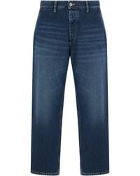 ICON DENIM - Straight Leg Jeans Cotton Denim Regular & Straight-Leg - Lyst