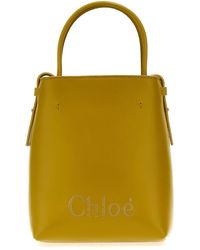 Chloé - 'micro Chloe Sense' Bucket Bag - Lyst