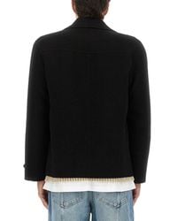 Moschino - Double-Breasted Jacket Wool Cashmere - Lyst