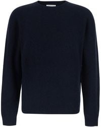 Roberto Collina - Crew Neck Wool Sweater, Virgin Tops - Lyst