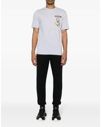 Moschino - Teddy Bear Logo T-Shirt - Lyst