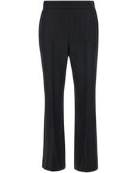 Gucci - Flared Pants With Pences - Lyst