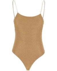 Oséree - 'Lumière Maillot' Colored One-Piece Swimsuit With Deep Neckline On The Back - Lyst