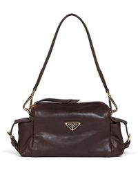 Prada - Shoulder Bag Explore Burnt Calf Leather Handbags - Lyst