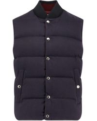Dolce & Gabbana - Cotton And Viscose Reversible Sleeveless Jacket - Lyst