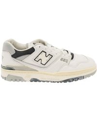 New Balance - Vintage Effect 550 Sneakers - Lyst