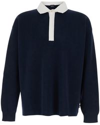 BOSS - Polo Collar Sweater - Lyst