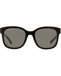 Balenciaga - Square Sunglasses Bb0076sk Black 52mm - Lyst
