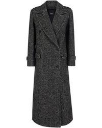 Le Plain - Coat Double-Breasted Tech Fabric - Lyst