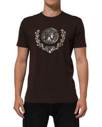 Dolce & Gabbana - Graphic Coin Tee Short Sleeve - Lyst