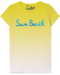 Mc2 Saint Barth - Sun Barth Embroidered T-Shirt - Lyst