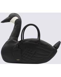 Thom Browne - Leather Goose Top Handle Bag - Lyst