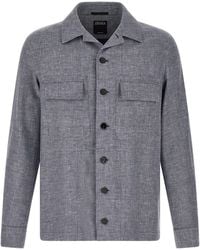 ZEGNA - Linen Blouse - Lyst
