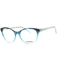 Bebe - Bebe Bb5195 Cat-Eye Acetate Eyeglasses - Lyst
