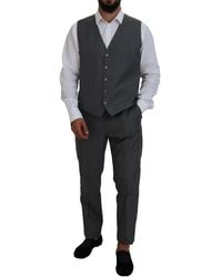 Dolce & Gabbana - Martini 3 Piece Slim Fit Suit - Lyst