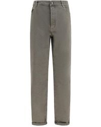 Brunello Cucinelli - Cotton Jeans Denim Clothing - Lyst