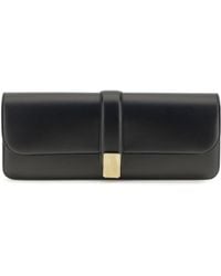 KHAITE - Blake Clutch Calf Leather Bos Taurus Clutches - Lyst
