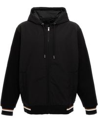 BOSS - Sommers 66 Hooded Jacket - Lyst