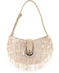 STAUD - Alana Bag Shoulder Bag With All-Over Sequins - Lyst
