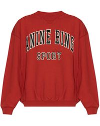 Anine Bing - Sweatshirt With Logo - Lyst