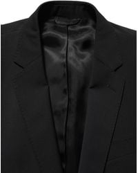 Dolce & Gabbana - Wool Slim Fit Formal 2 Piece Suit Polyester Elastane - Lyst