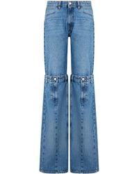 Coperni - Flared Jeans Denim Cotton - Lyst