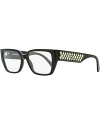 Swarovski - Lattice Crystal Eyeglasses Sk5446 001 54Mm Plastic (Acetate) - Lyst