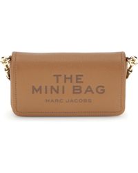 Marc Jacobs - The Mini Bag Shoulder Calf Leather Bos Taurus - Lyst