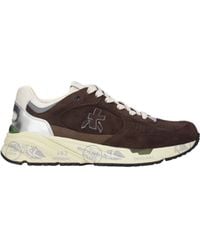 Premiata - Mased Leather Trainers Upper: Calf Sneaker - Lyst